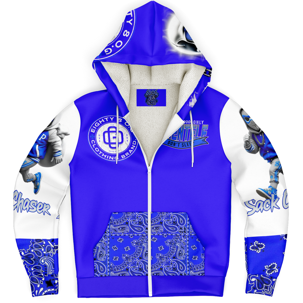 Sack Chaser Microfleece Ziphoodie - AOP