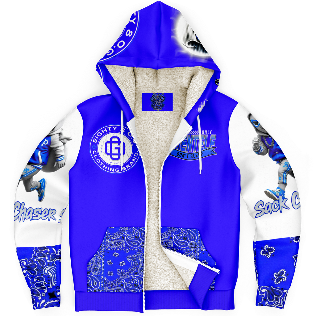 Sack Chaser Microfleece Ziphoodie - AOP