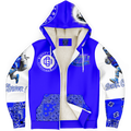 Sack Chaser Microfleece Ziphoodie - AOP